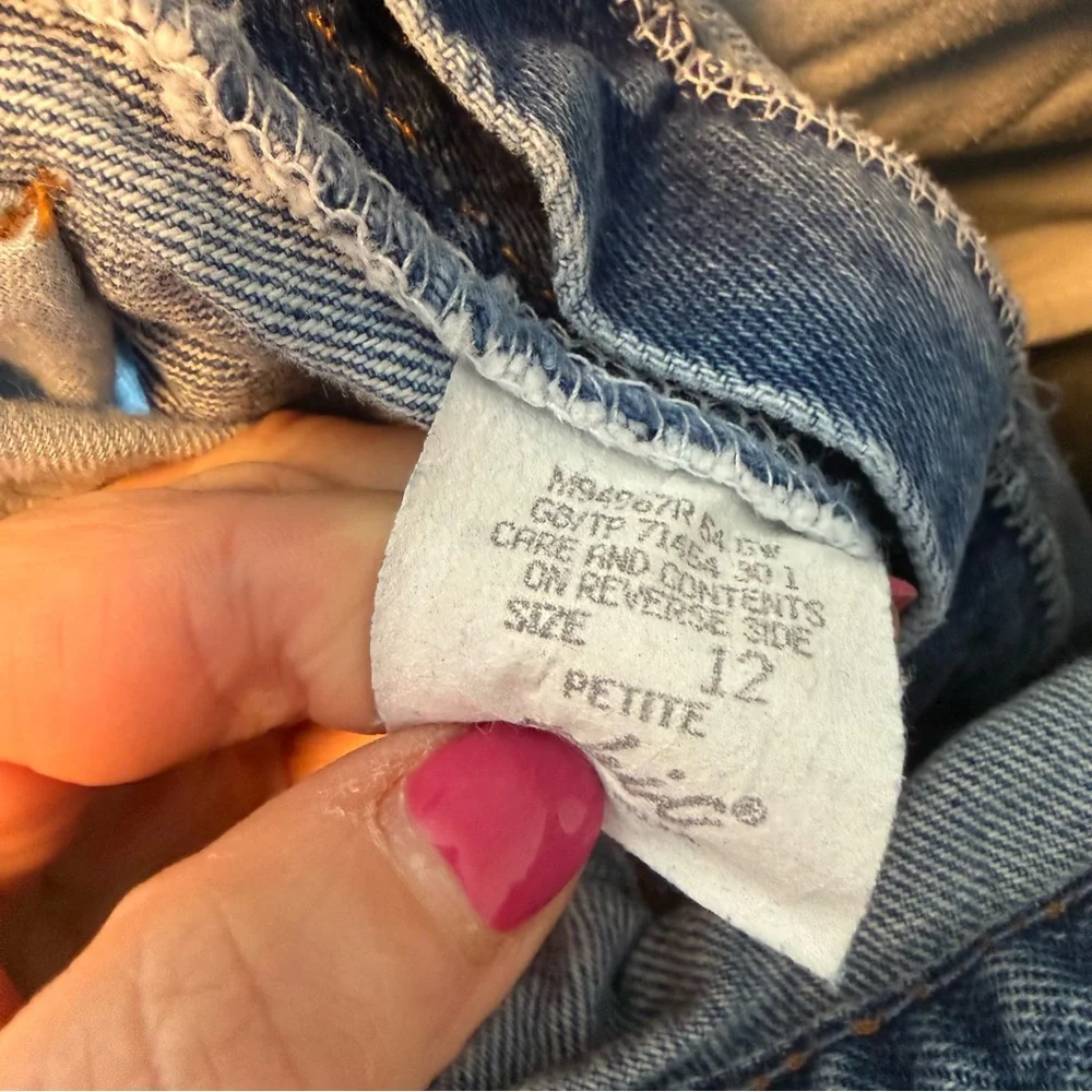 * Vintage* Chic‎ High Rise Blue Women's Jeans 90s